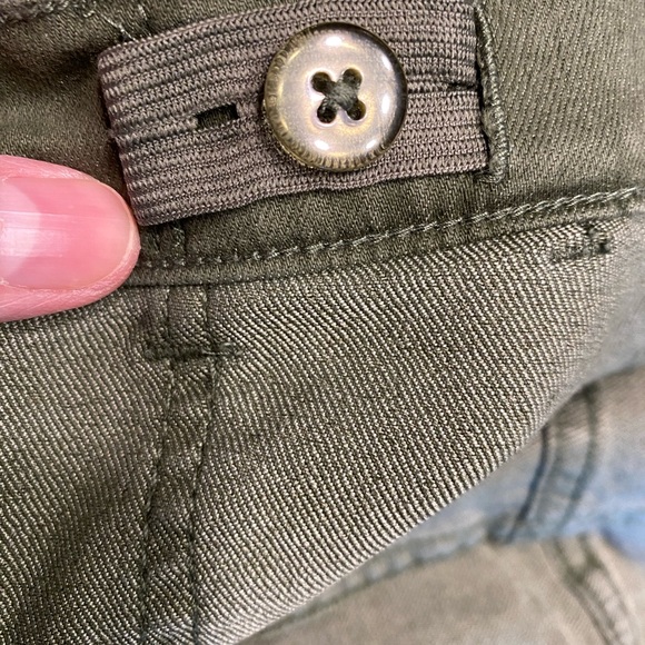 NWT Arizona Jean Co women’s Bermuda shorts size 16 1/2 plus, color Colorado Sage - Picture 9 of 13